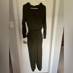 Alex Mill belted knit jumpsuit